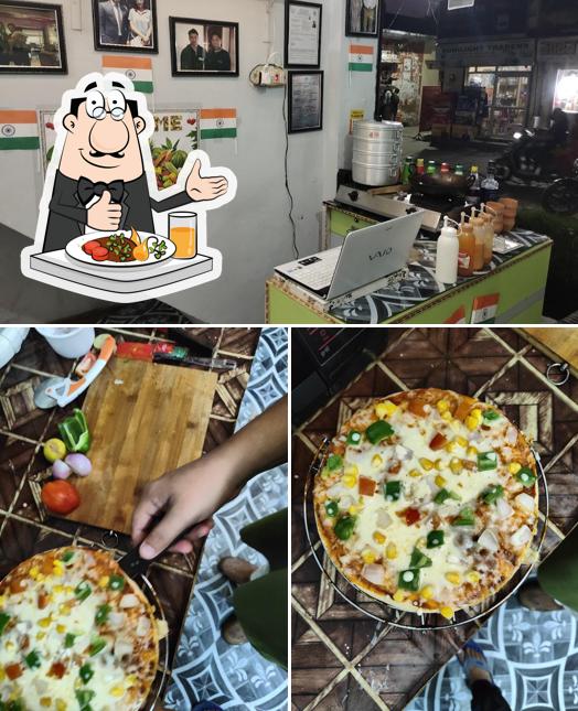 This is the photo showing food and interior at The Nainital Cafe