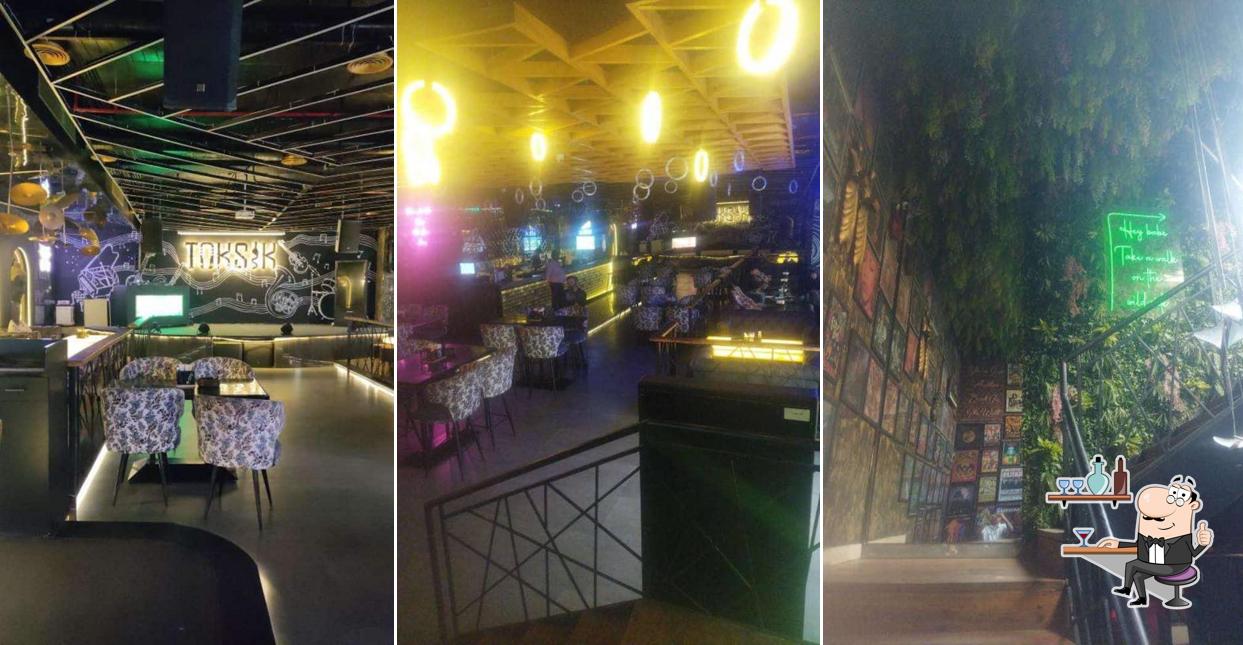 Check out how Toksik Lounge & Bar looks inside