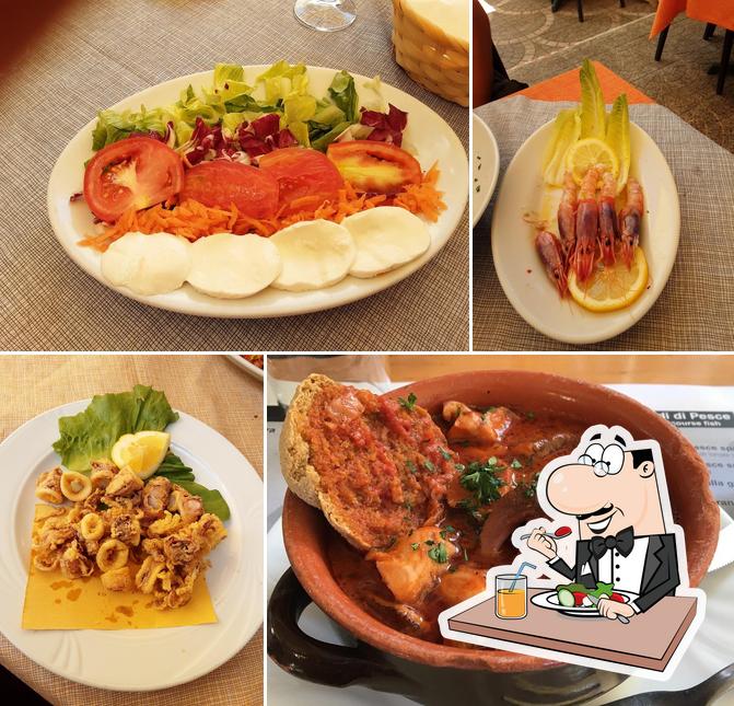 Cibo al Trattoria “Dietro l'Angolo”