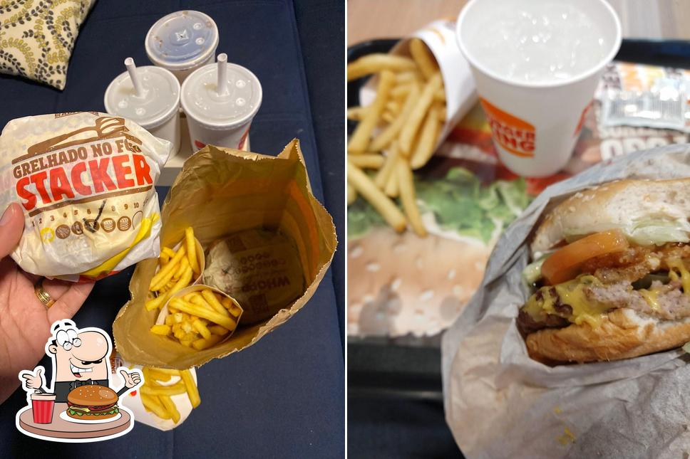 Experimente um hambúrguer no Burger King
