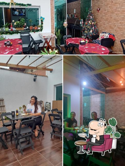 O interior do Casa Di Vó - Restaurante e Lanchonete