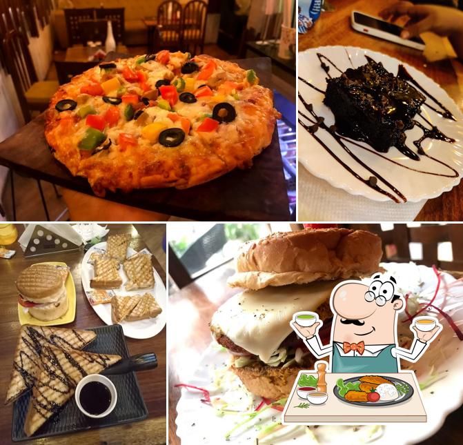 Food at Crossquare Cafe