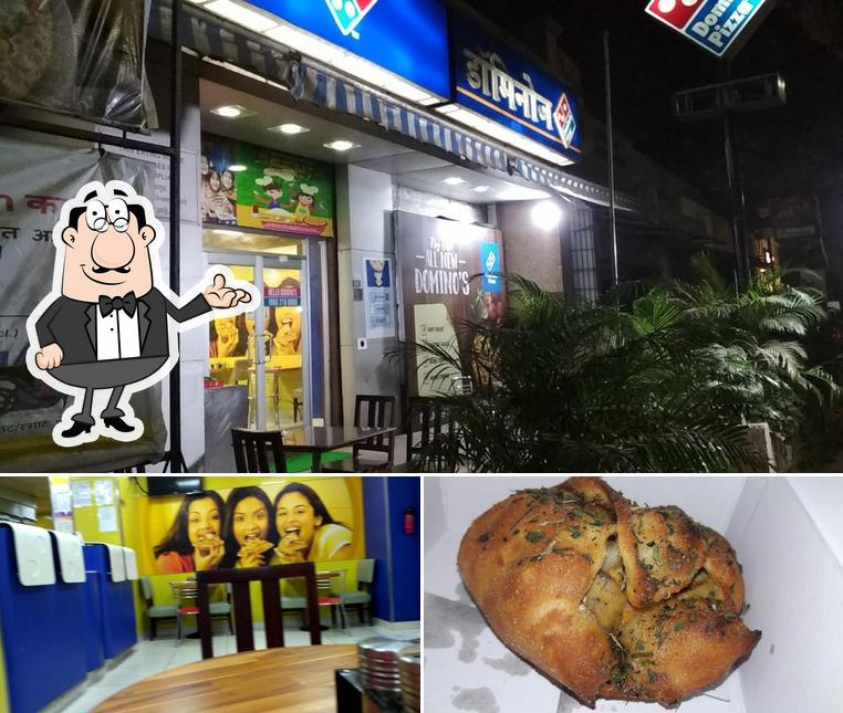 Domino's Pizza Meenatai Thakre Chowk, THANE is distinguished by interior and food