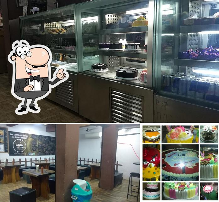 The image of interior and dessert at One Point Five Street