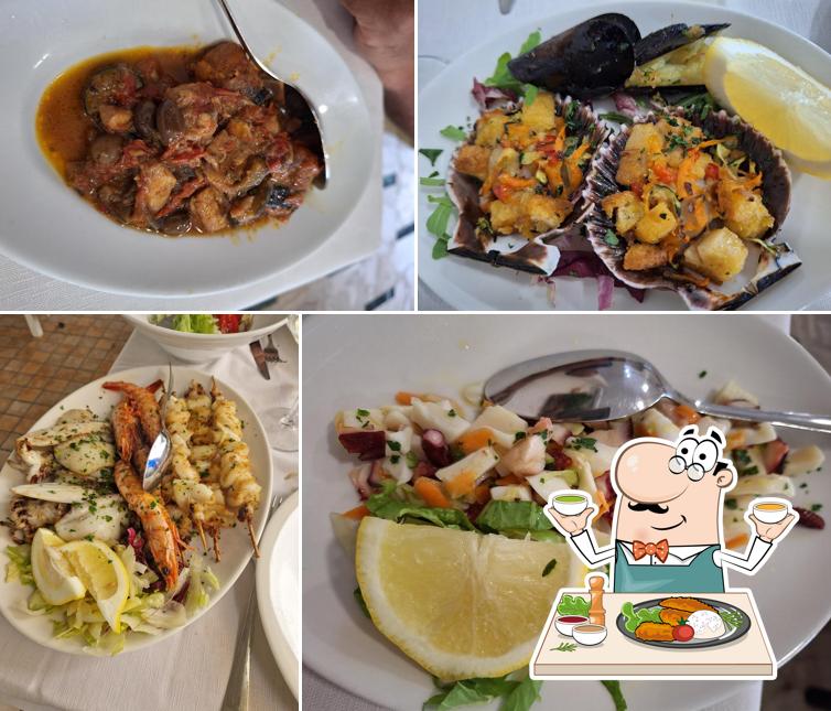 Platti al Osteria del Pesce - Le Palme