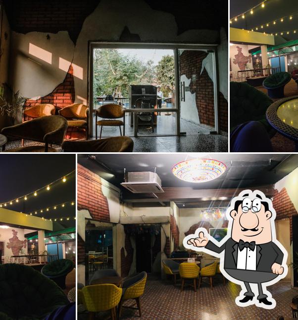 The interior of Planters Cafe Mahanagar