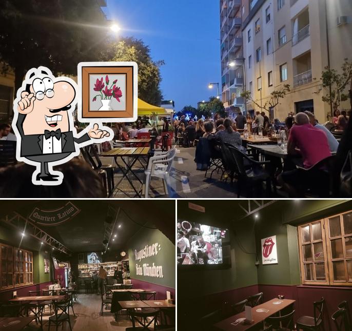 Dai un'occhiata agli interni di Quartiere Latino