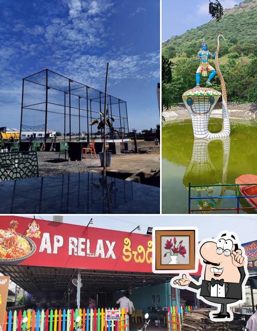 Take a seat at one of the tables at AP Relax Tea