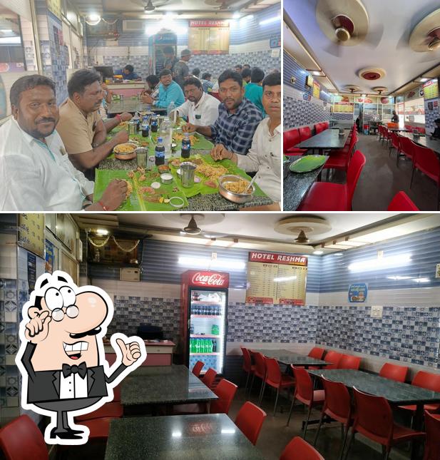 Check out how HOTEL RESHMA DUM BIRIYANI looks inside