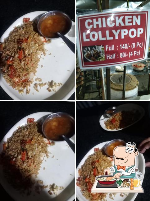 Fried rice at Hotel Red Chilli