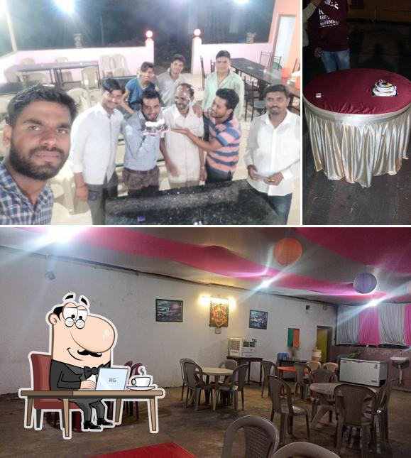 Check out how Hotel family point - veg,non-veg and a snacks centre looks inside