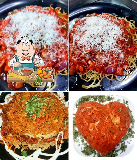 Spaghetti bolognese at Hungry Chineese Food