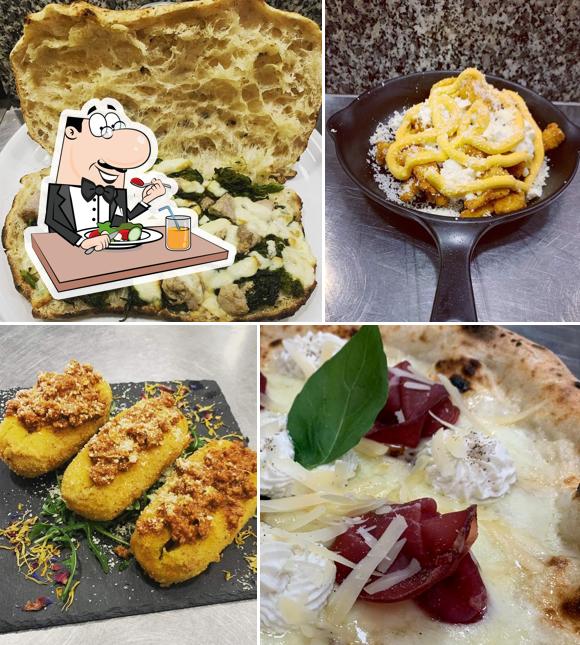 Cibo al Pizzeria O Professore Capua