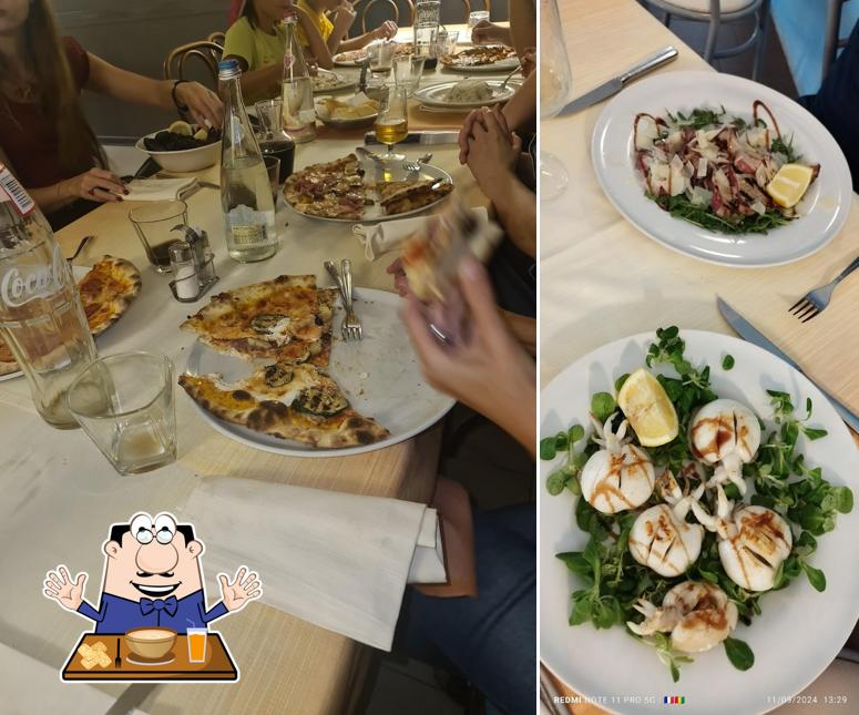 Cibo al Ristorante Pizzeria Mare fuori