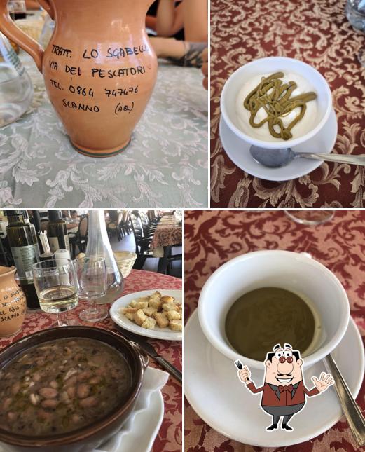 Mousse al cioccolato al Trattoria Lo Sgabello