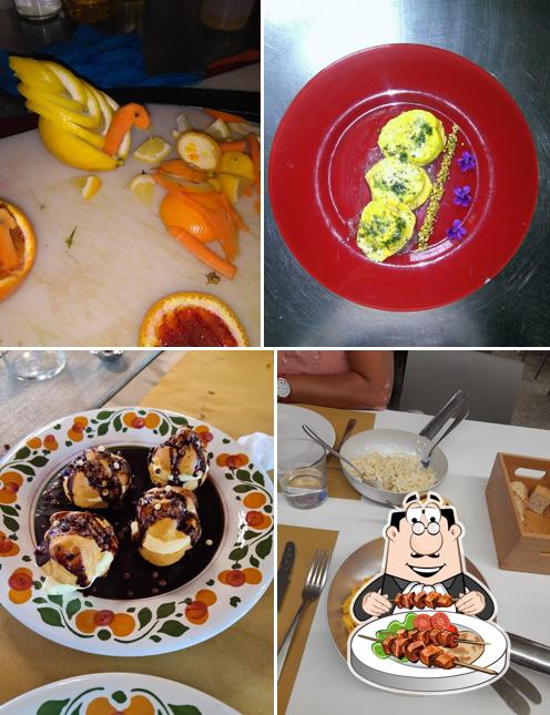 Platti al Ristorante Dal Baffo - Il Casolare del Minestraio