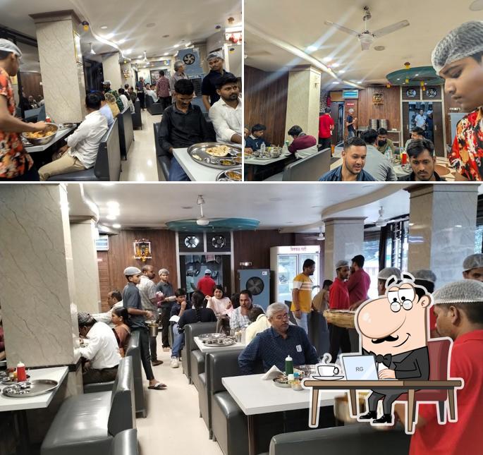 The interior of Shilpa Dining Hall