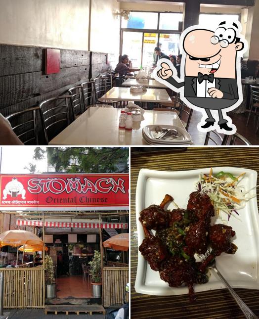 Take a seat at one of the tables at Stomach Oriental Chinese