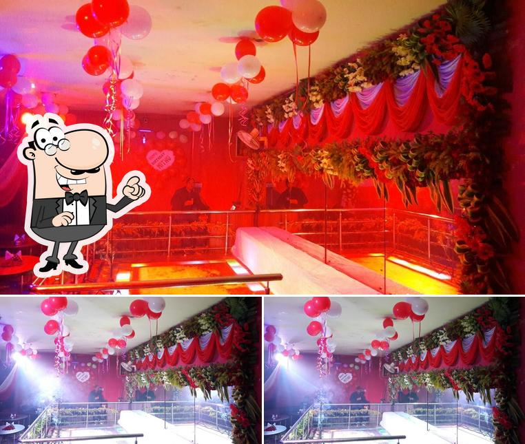 The interior of Velvet