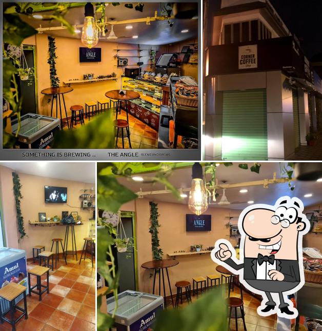 The interior of Corner Coffee Shop