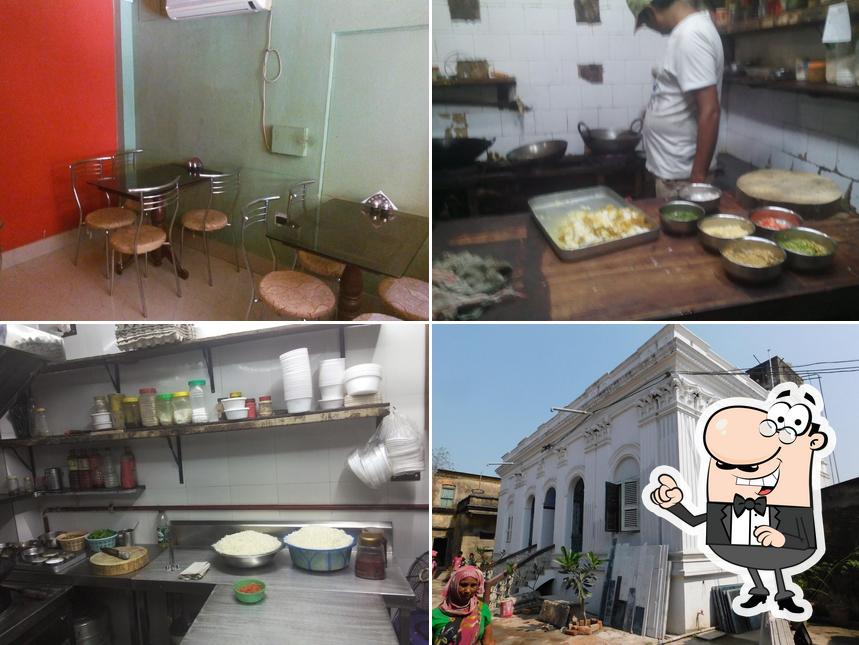 Take a seat at one of the tables at Green Pepper