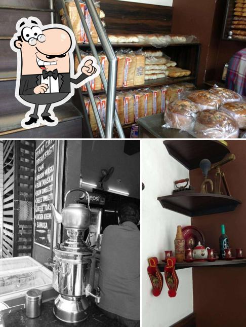 The interior of Irani Cafe