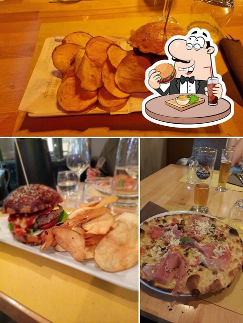 Concediti un bell'hamburger a Km53-Luogo d'incontro con cucina