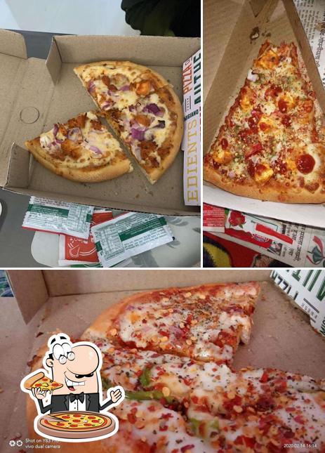 Try out pizza at La Pino'z Pizza