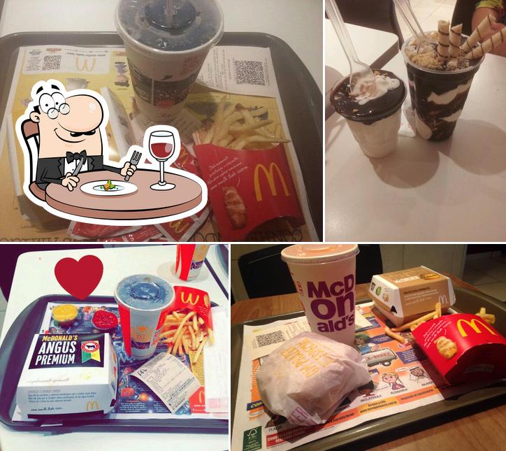 Comida em McDonald's