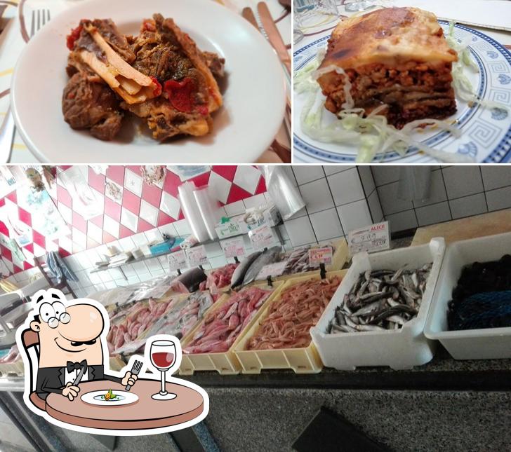 Platti al Ristorante Mediterraneo