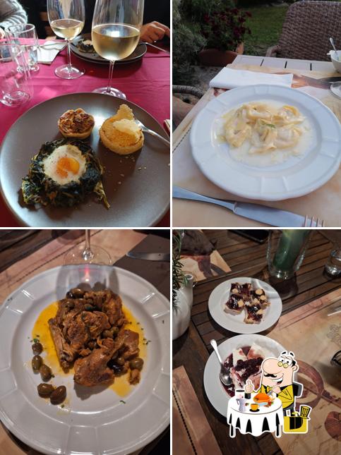 Platti al Agriturismo Ca' Andreana