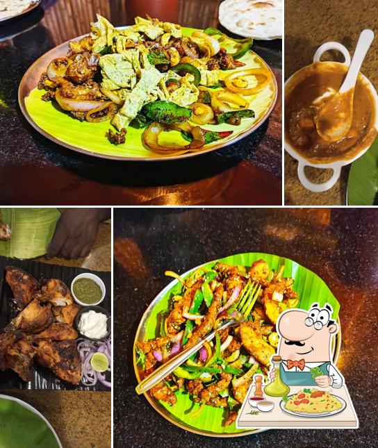 Food at Dharshini Dhaba