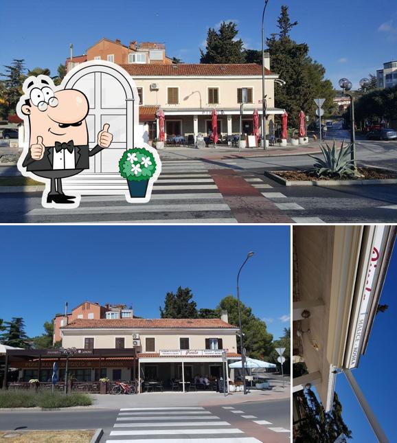 Gli esterni di Gostilna Pinela