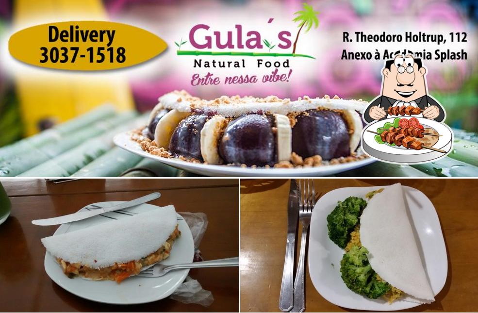 Platos en Gula's Natural Food Vila Nova