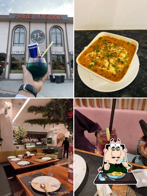 Meals at HK's woodfire Pizza Pizza Cafe in Navsari