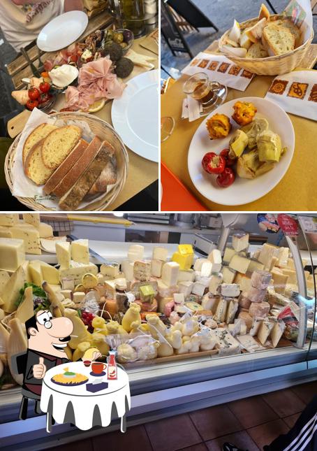Piatto di formaggi al La Salumeria fratelli Zappala'