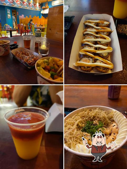 Comida em Mahalo Poke