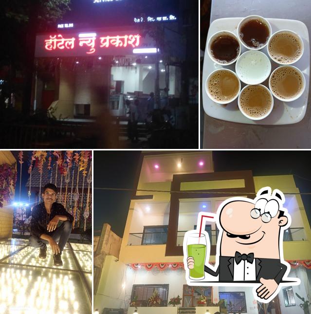 Enjoy a beverage at New Prakash Hotel