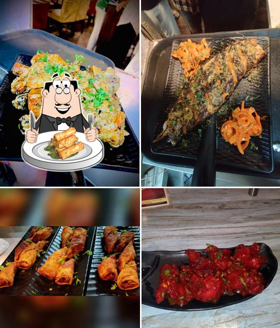 Spring rolls at New Zam zam restaurant