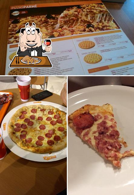 Experimente pizza no Parmê
