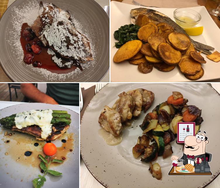 Prova i un pasto a base di carne a Restoran August Varaždin