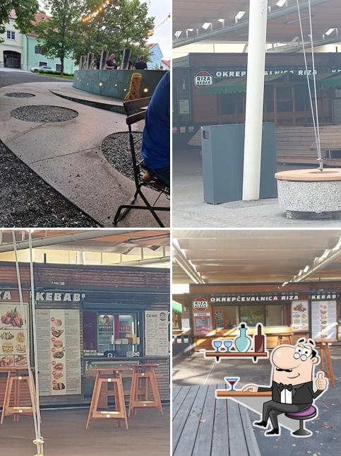 Dai un'occhiata agli interni di Riza Kebab Žalec