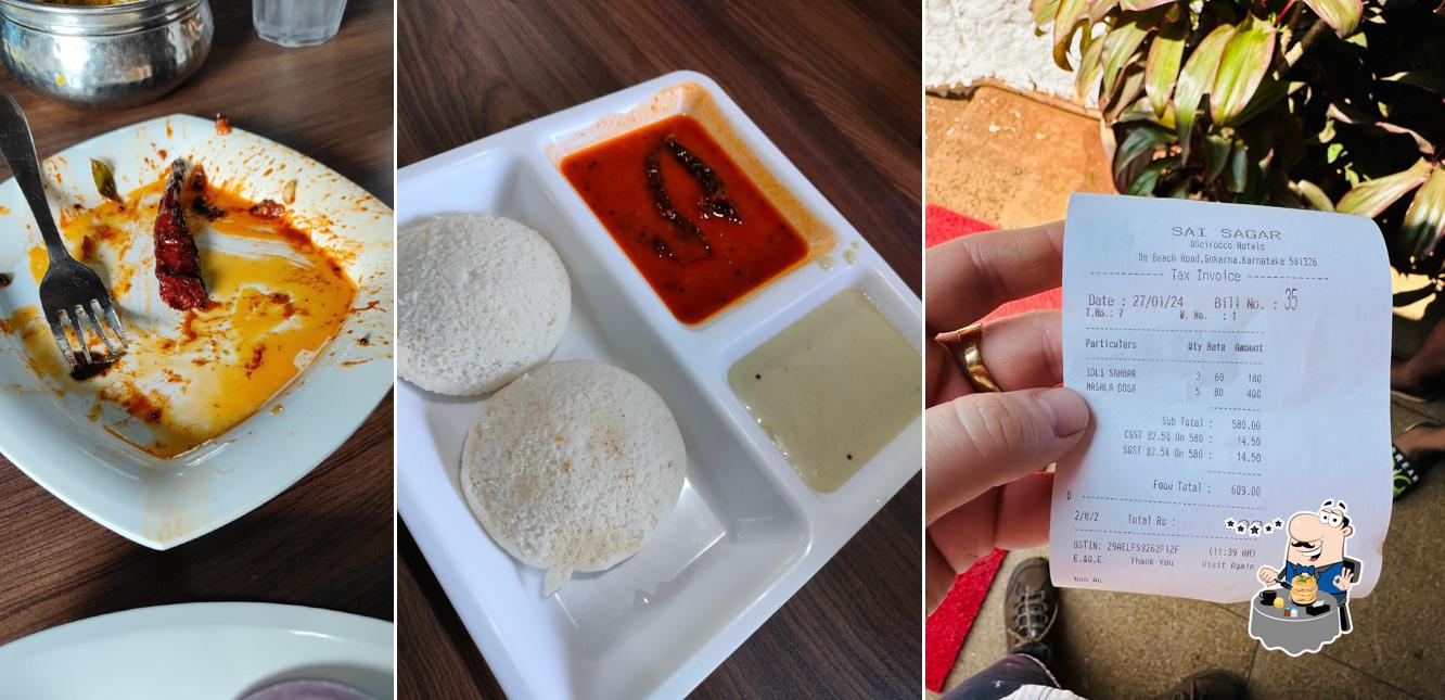 Meals at Sai Sagar Udupi pure. Veg restaurant