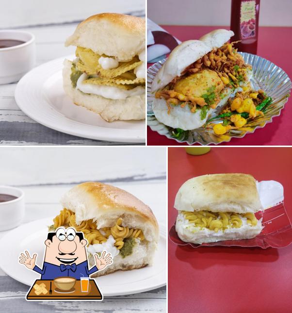 Vada pav at TOP TASTE TEA & FOOD CENTER (MAYO HUB)