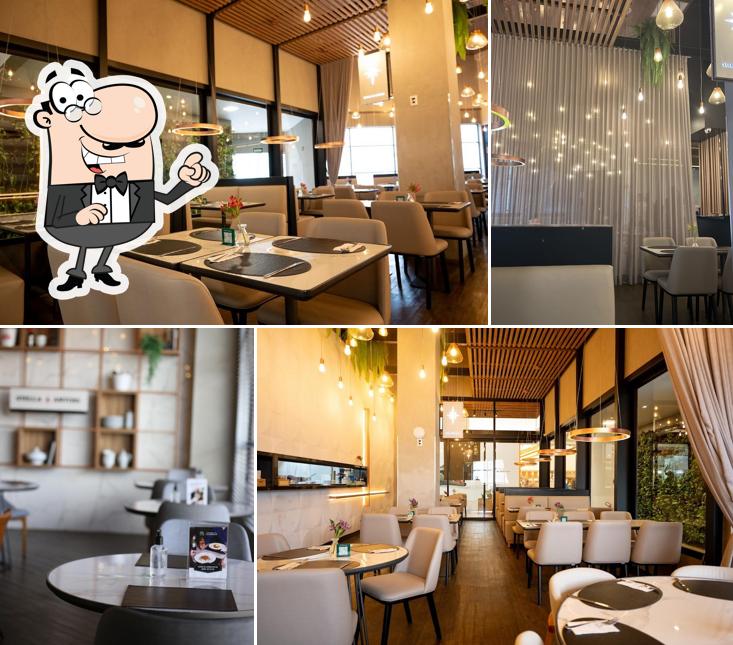 O interior do Cozinha de Lourenço