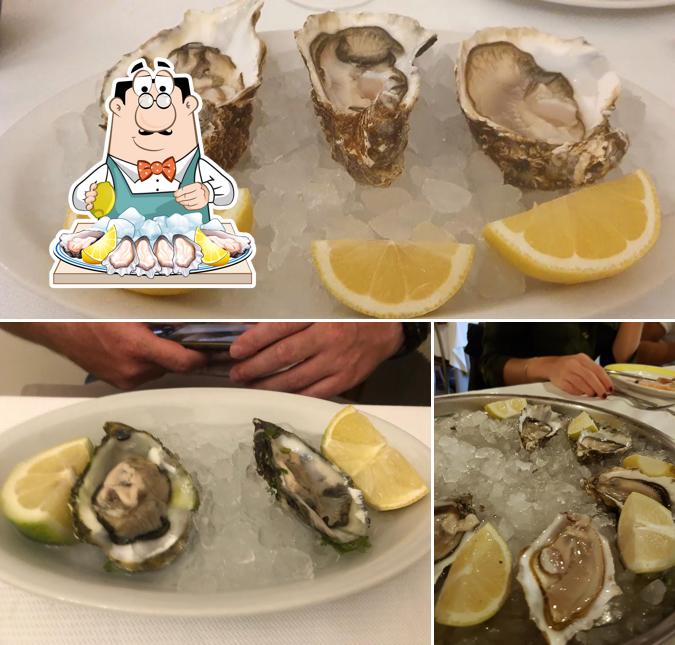 Ostriche al Ristorante Enogastronomico Sakalleo
