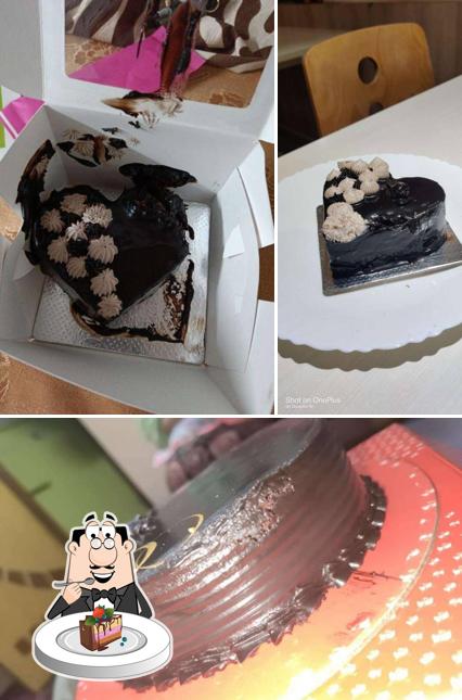 Chocolate cake at The Dessert Zone