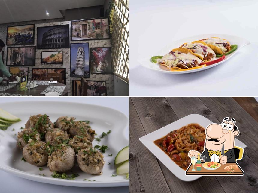 Food at Eat Alley Cafe