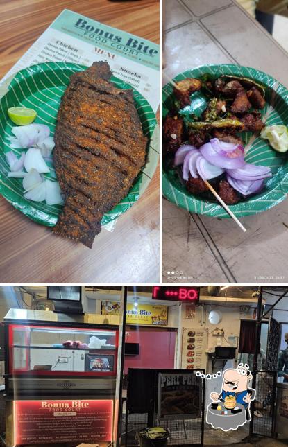 The picture of food and beverage at Bonus Bite Food Court