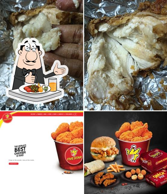 Meals at Five Star Chicken